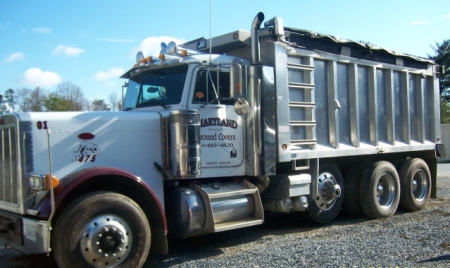 20 Ton Dump Truck Mulch Delivery Maryland